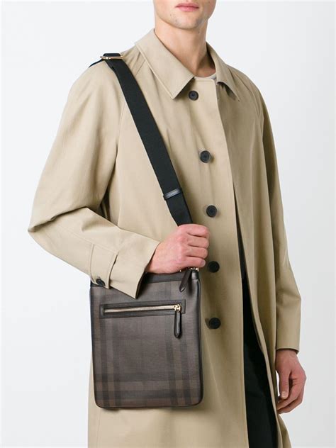 burberry mens messenger bags|burberry crossbody bag men's sale.